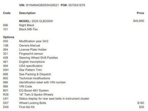 Certified 2025 Mercedes-Benz GLB 250 image 4