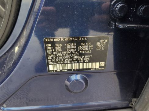 Used 2016 Honda HR-V LX image 42