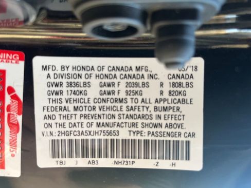 Used 2018 Honda Civic Si image 28