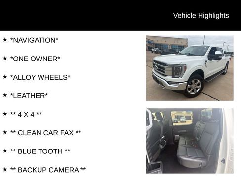 Used 2023 Ford F150 Lariat w/ Equipment Group 502A High AWD/4WD image 4