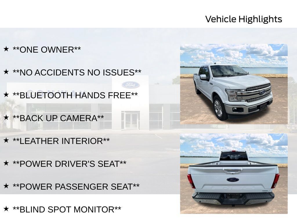 Certified 2020 Ford F150 Lariat w/ Equipment Group 502A Luxury RWD image 6