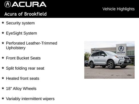 Used 2015 Subaru Forester 2.0XT Touring w/ Eyesight & Navigation System AWD/4WD image 16