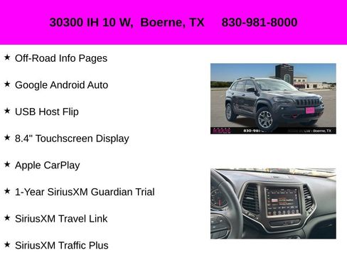 Used 2022 Jeep Cherokee Trailhawk w/ Sun, Sound & Nav Group AWD/4WD image 35