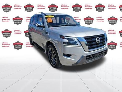 Certified 2024 Nissan Armada Platinum w/ Captain's Chairs Package image 6