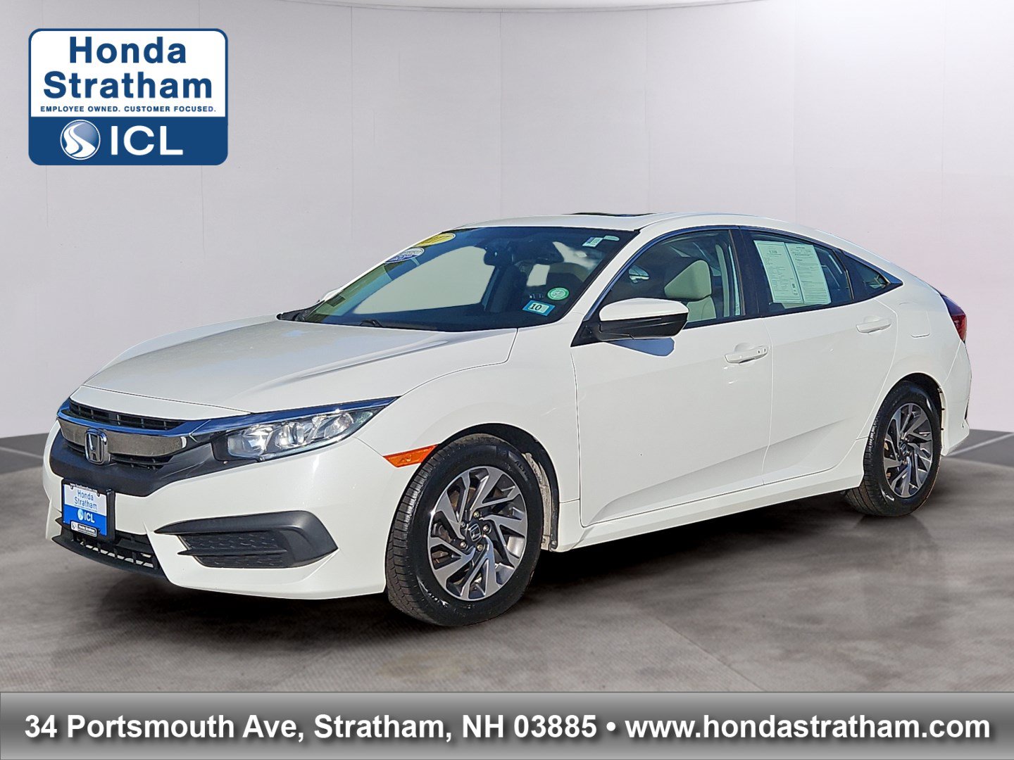 Certified 2017 Honda Civic EX image 1