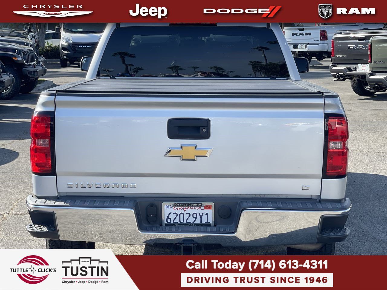 Used 2015 Chevrolet Silverado 1500 LT w/ Trailering Package RWD image 5