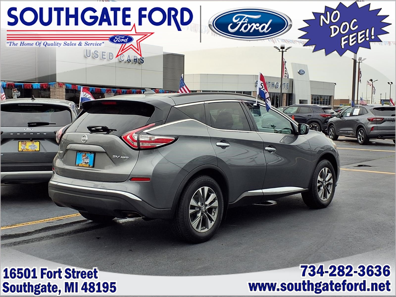 Used 2018 Nissan Murano SV AWD/4WD image 2