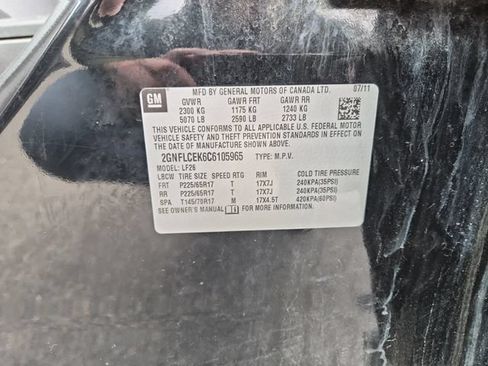 Used 2012 Chevrolet Equinox LS w/ LPO, Protection Package AWD/4WD image 24