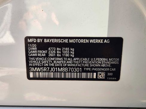 Used 2021 BMW 330i xDrive Sedan w/ Executive Package AWD/4WD image 34