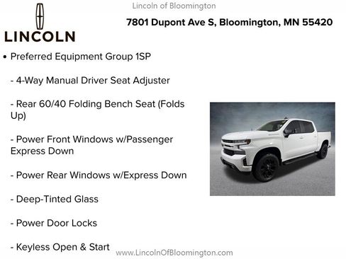Used 2020 Chevrolet Silverado 1500 RST w/ All-Star Edition AWD/4WD image 5