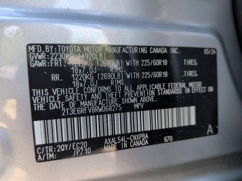 Used 2024 Toyota RAV4 XSE AWD/4WD image 35