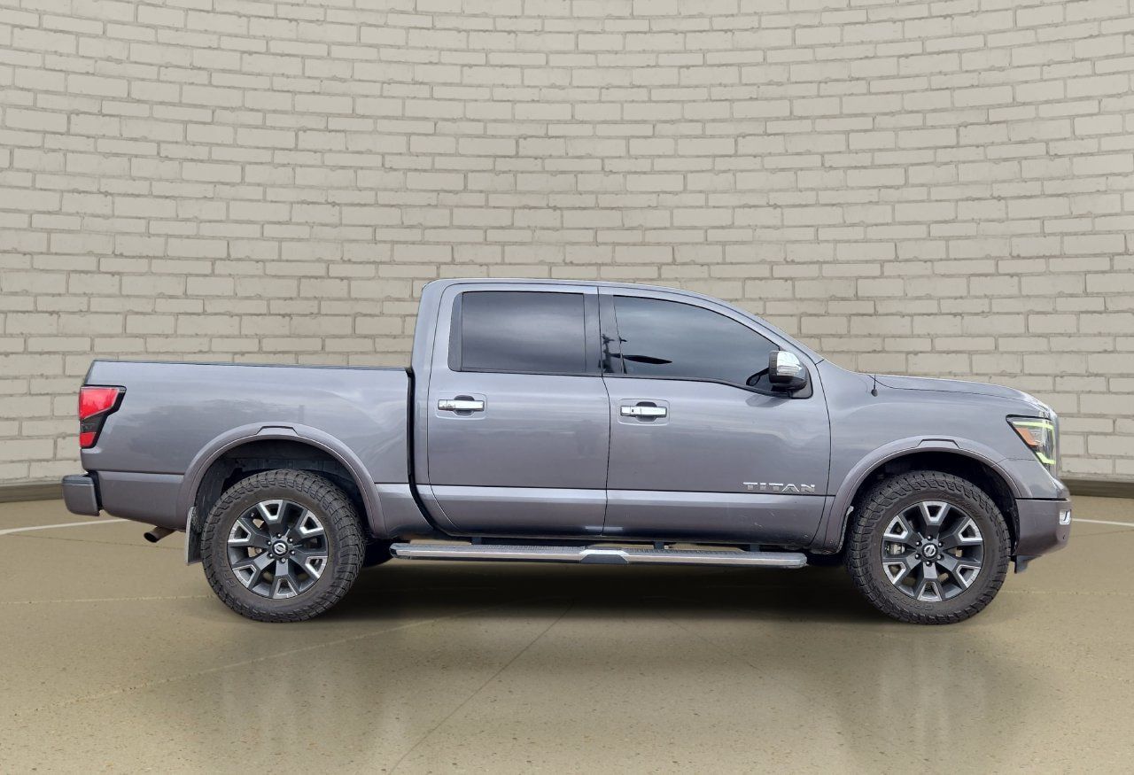Used 2021 Nissan Titan Platinum Reserve w/ Moonroof Package AWD/4WD image 4