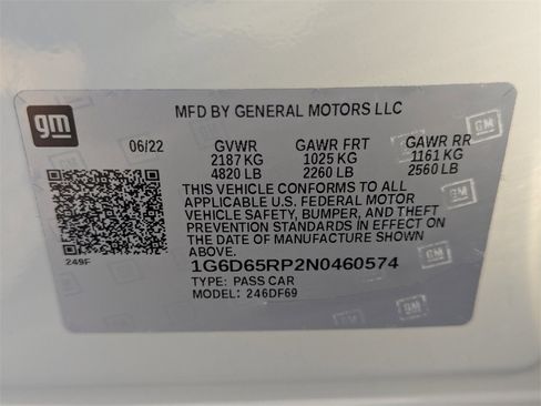 Used 2022 Cadillac CT4 V Blackwing w/ Technology Package image 29