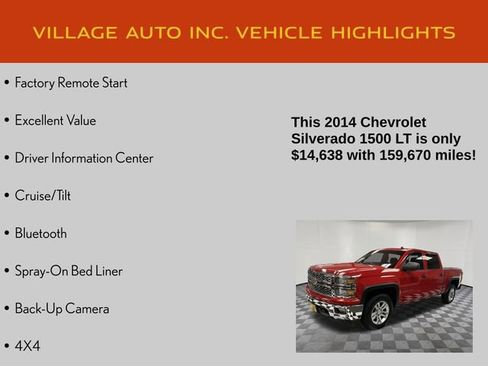 Used 2014 Chevrolet Silverado 1500 LT w/ All Star Edition AWD/4WD image 14