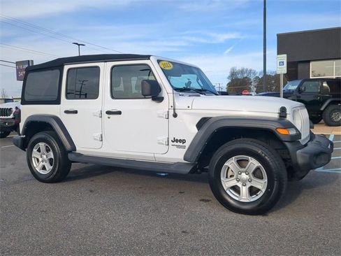 Used 2021 Jeep Wrangler Unlimited Sport image 2