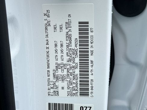 New 2025 Toyota Tacoma SR5 image 22