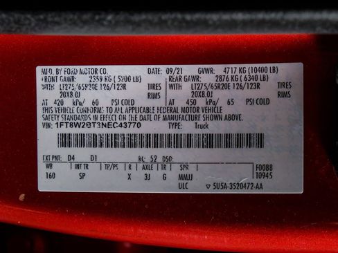 Used 2022 Ford F250 King Ranch w/ King Ranch Ultimate Package image 62