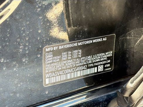 Used 2021 BMW 840i Gran Coupe xDrive 840 w/ M Sport Package image 53