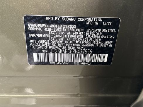 Certified 2023 Subaru Forester Limited image 39