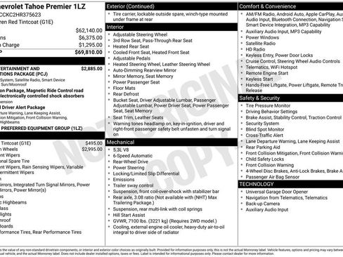 Used 2017 Chevrolet Tahoe Premier RWD image 22