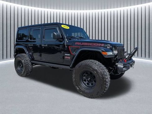 Used 2020 Jeep Wrangler Unlimited Rubicon w/ Quick Order Package 28Y Recon AWD/4WD image 1