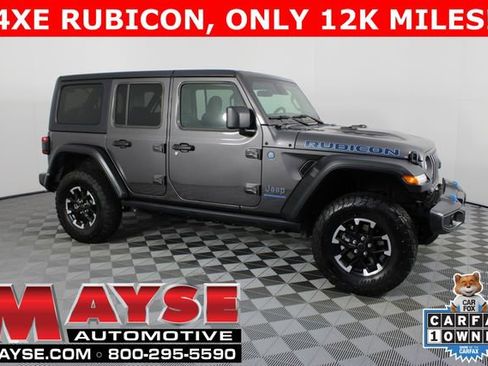 Used 2025 Jeep Wrangler Unlimited Rubicon 4xe w/ Convenience Group AWD/4WD image 1