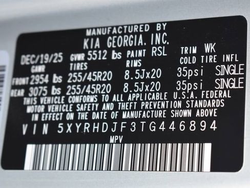 New 2026 Kia Sorento EX image 38