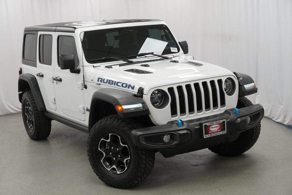 Certified 2022 Jeep Wrangler Unlimited Rubicon 4xe w/ Dual Top Group AWD/4WD image 16
