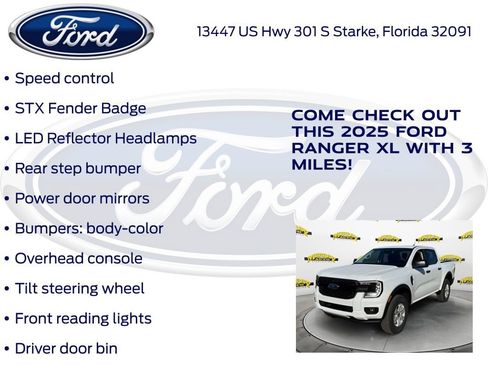 New 2025 Ford Ranger XL image 30