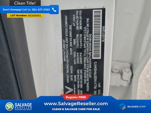 Used 2024 VinFast VF 8 Eco image 17