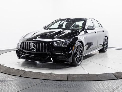 Used 2021 Mercedes-Benz E 63 AMG S w/ Driver Assistance Package image 3
