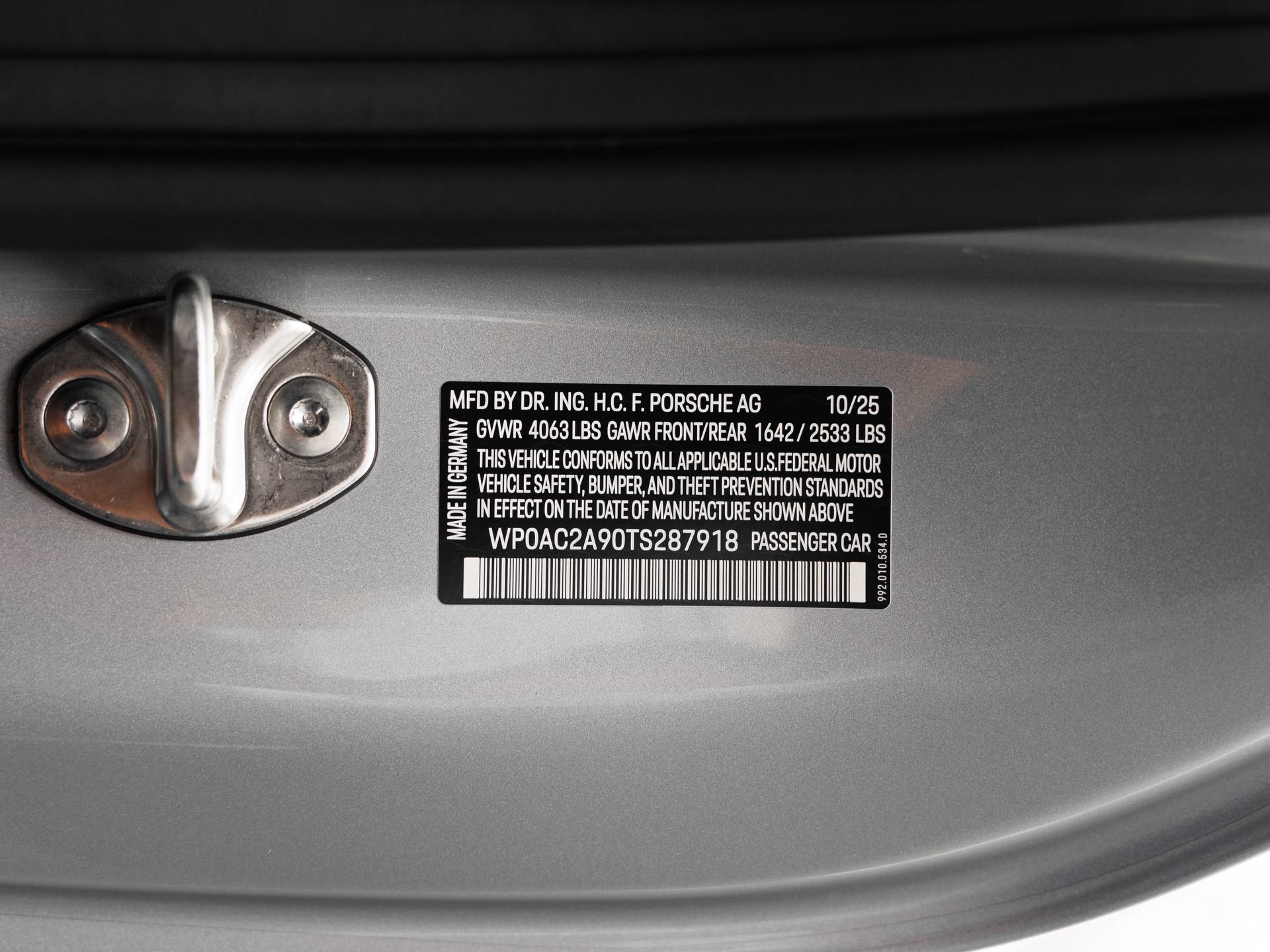 Certified 2026 Porsche 911 GT3 RWD image 47