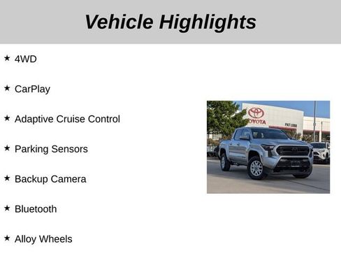 Used 2024 Toyota Tacoma SR5 AWD/4WD image 5