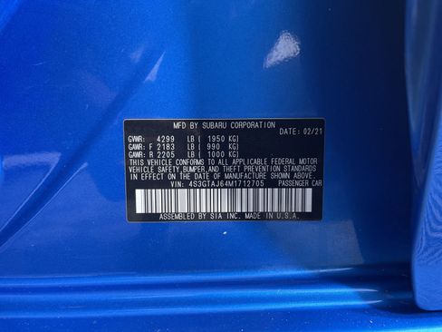 Used 2021 Subaru Impreza 2.0i Sport image 12