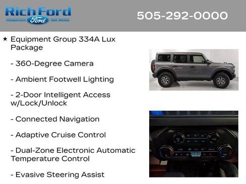Certified 2025 Ford Bronco Badlands AWD/4WD image 31