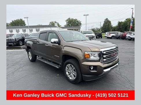 Used 2015 GMC Canyon SLT w/ Driver Alert Package AWD/4WD image 1