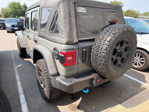 Used 2023 Jeep Wrangler Unlimited Rubicon 4xe w/ Steel Bumper Group AWD/4WD image 2