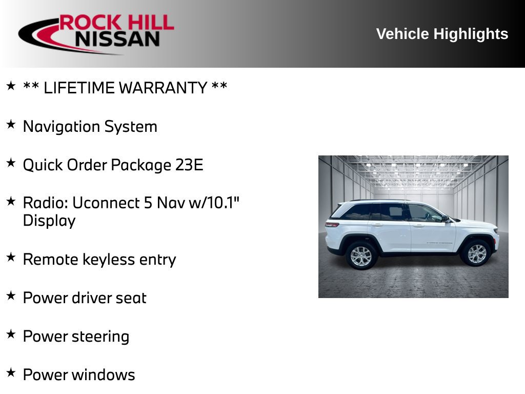 Used 2023 Jeep Grand Cherokee Limited AWD/4WD image 5