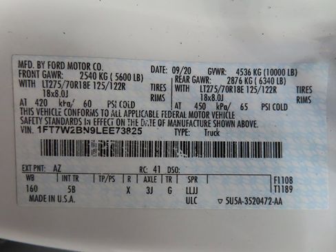 Used 2020 Ford F250 Lariat w/ Lariat Ultimate Package image 71