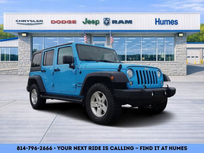 Used 2017 Jeep Wrangler Unlimited Sport w/ Quick Order Package 24S