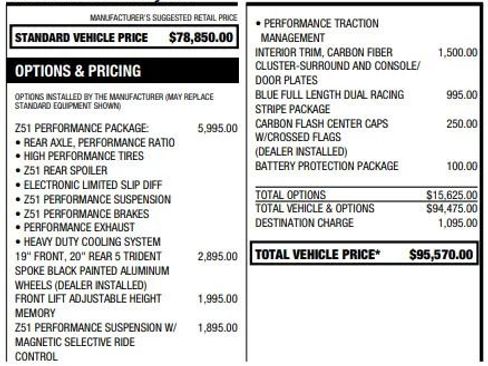 Used 2021 Chevrolet Corvette Stingray Premium Conv w/ Z51 Performance Package image 46