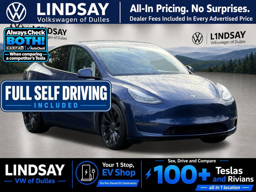 Used 2020 Tesla Model Y Performance AWD/4WD image 1