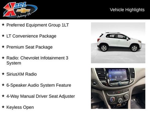 Certified 2021 Chevrolet Trax LT w/ Premium Seat Package FWD image 2