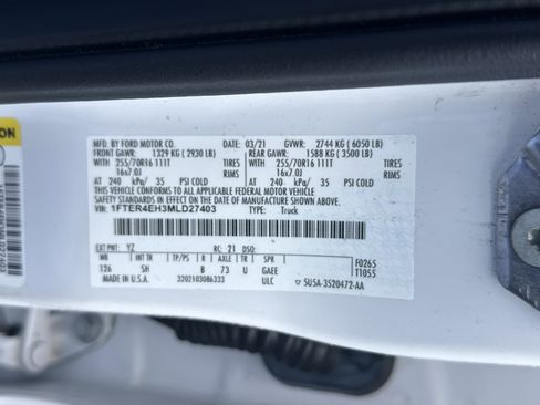 Used 2021 Ford Ranger XL image 30