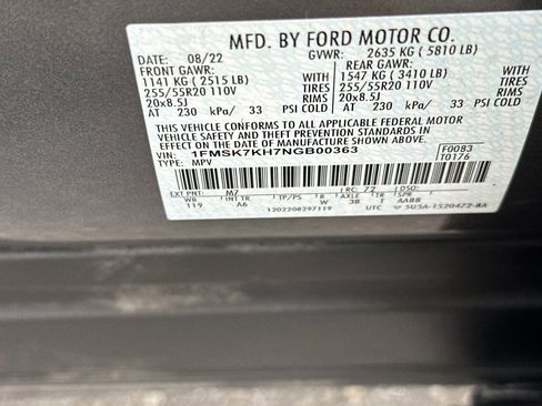 Used 2022 Ford Explorer ST-Line w/ Class IV Trailer Tow Package image 23