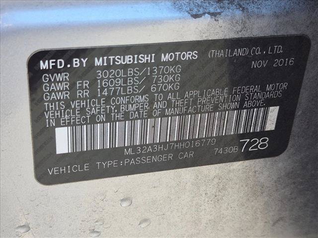 Used 2017 Mitsubishi Mirage ES FWD image 15