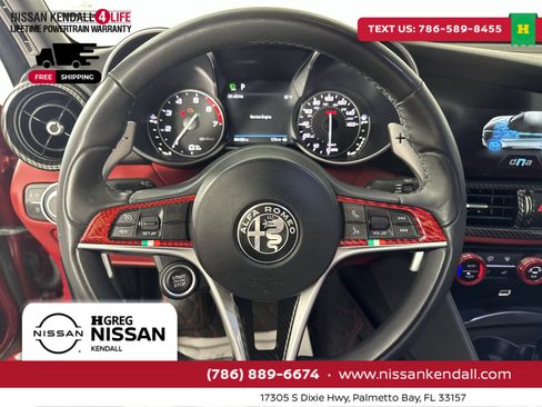 Used 2019 Alfa Romeo Giulia Ti Sport w/ Quick Order Package 22U Sport image 18