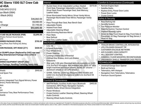 Used 2015 GMC Sierra 1500 SLT w/ SLT Crew Cab Value Package image 32