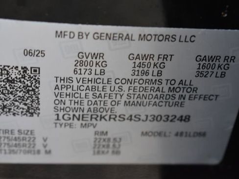 New 2025 Chevrolet Traverse High Country w/ LPO, Floor Liner Package FWD image 43