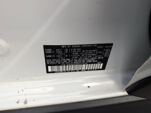 Certified 2024 Subaru Crosstrek 2.5i Wilderness image 33